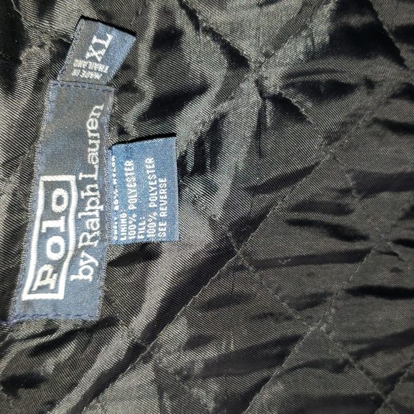 💘RESERVED JF💘POLO RALPH LAUREN VINTAGE 2-ZIP-5-BUTTON CLOSURE HEAVY WOOL COAT - Picture 11 of 12